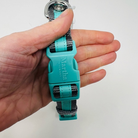 NWT New Martha Stewart adjustable nylon dog collar Size 16 (neck 14-20”) - Picture 13 of 13